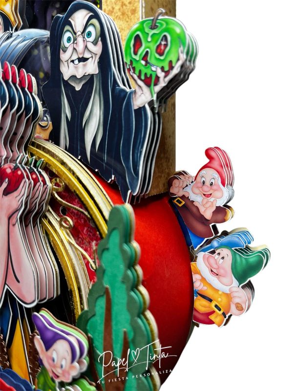 Cake Topper Personalizado - Blancanieves - Imagen 7