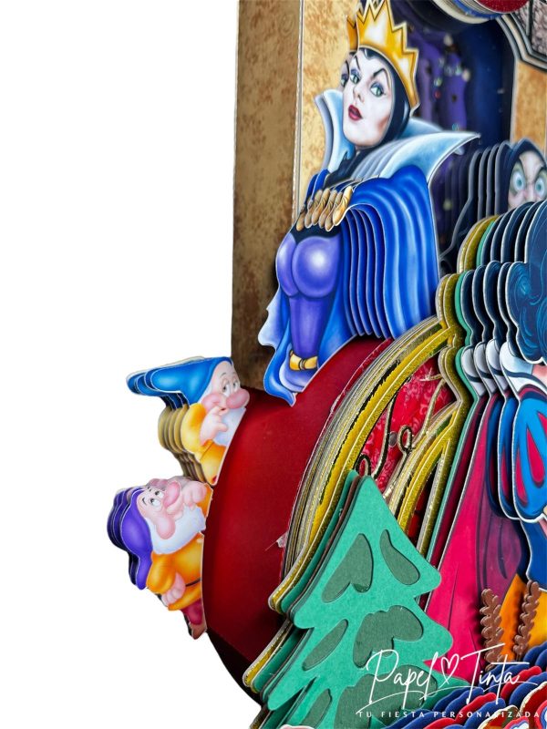 Cake Topper Personalizado - Blancanieves - Imagen 4