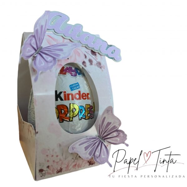Kinder Sorpresa en Cajita Personalizada
