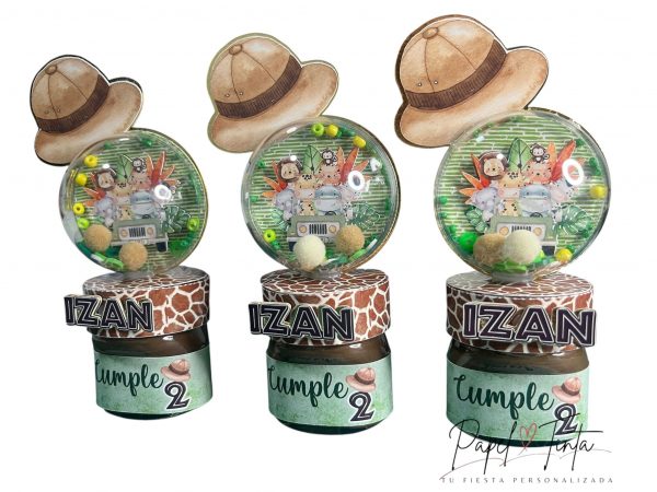 🎉 Mini Nutellas con Esfera 3D Personalizada 🎉