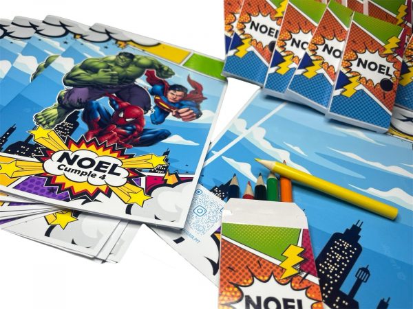 🖍️ Libros para Colorear con Caja de Lápices Personalizados 🎨 - Imagen 2
