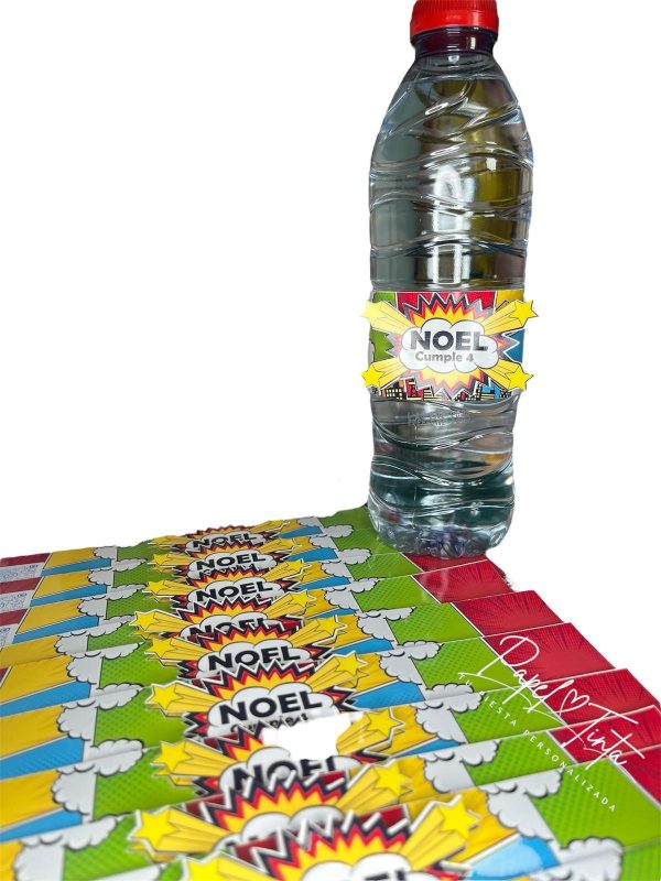 Etiquetas Personalizadas para Botellas de Agua - Imagen 2