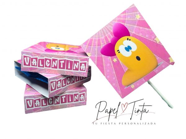 🍭 Piruletas en Cajita Personalizada – Marca Caretos - Imagen 2