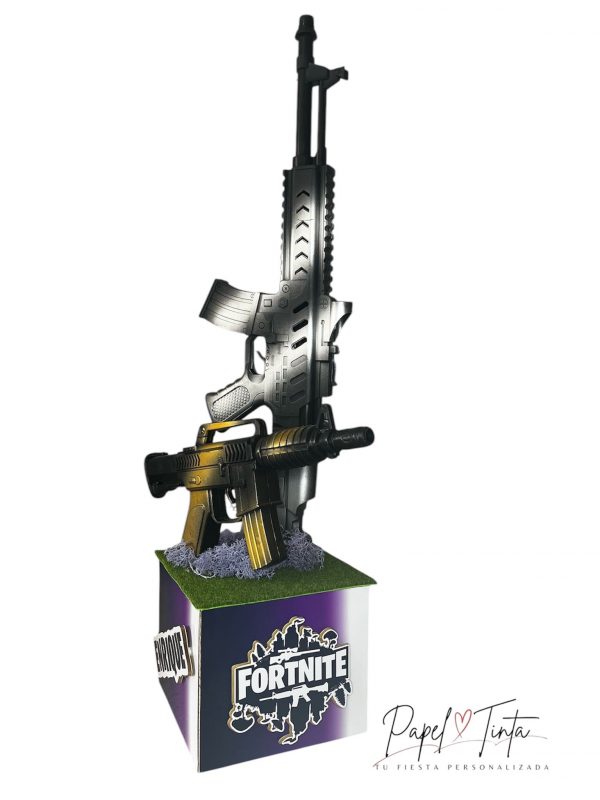 🎉 Centro de Mesa Temático Fortnite 🔫