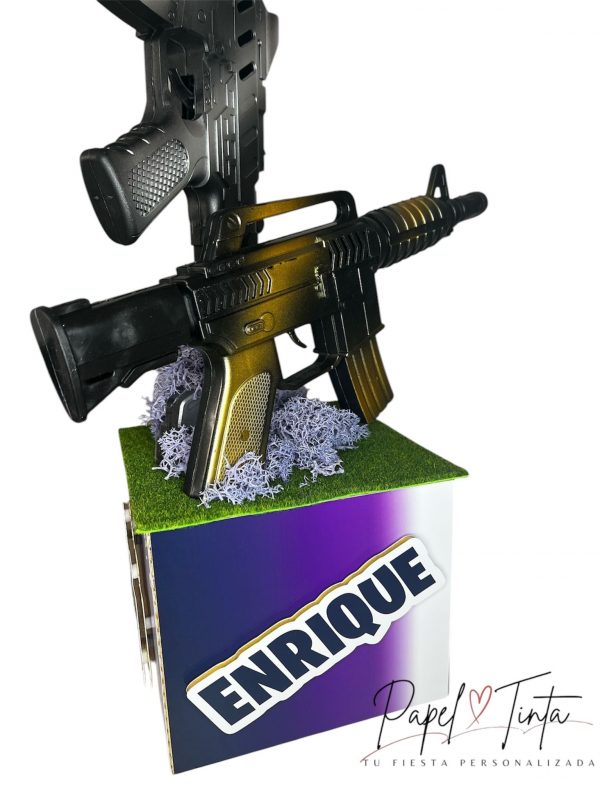 🎉 Centro de Mesa Temático Fortnite 🔫 - Imagen 4