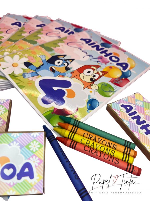 🖍️ Libros para Colorear con Caja de Lápices Personalizados 🎨 - Imagen 7