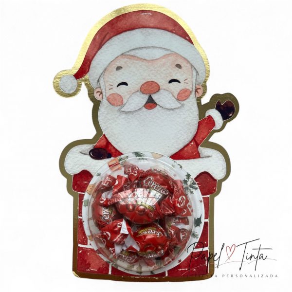 🎅 Golosinero Navideño con Picotas de Cereza 🎅